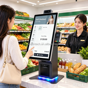 Kiosque tactile sur pied de 21,5 à 32 pouces pour la <span class=keywords><strong>livraison</strong></span> et le stationnement, avec imprimante de reçus - Product Image 2