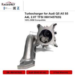Turbocompressore RACEORLY K03 IHI RHF5 OE 06H145702Q 06H145702S 06H145702T per Audi A4 B8 <span class=keywords><strong>A5</strong></span> A6 Q5 2.0 <span class=keywords><strong>TFSI</strong></span> EA888 Gen3 CAEB CDNB - Product Image 1