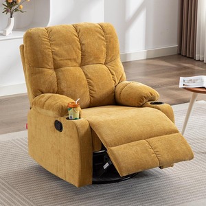 Fauteuil inclinable électrique avec fonction massage, fauteuil à bascule pour une personne, pour salon, usage adulte - Product Image 2