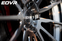 Rines Forjados EVOR Cromados 5x114.3 5x130 6x139.7 5x120 con Radios de Alambre 15 16 18 19 20 22 23 para Autos AUDI, Tesla, BMW