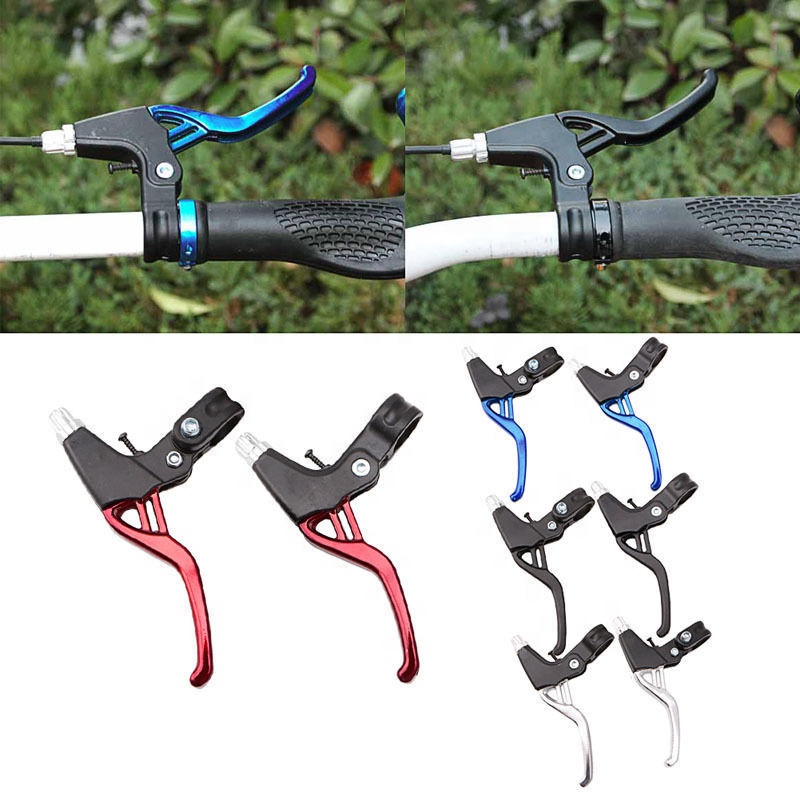 1 Paio Leve Freno Bicicletta In Lega Alluminio - Maniglie Antiruggine, 4 Colori Disponibili, Per Bici Diverse 1 Paio Leve Freno Bicicletta In Lega Alluminio - Maniglie Antiruggine, 4 Colori Disponibili, Per Bici Diverse