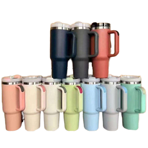 40 oz Modern Metal Vasos Contigo Trendy Double Vacuum Contenedores de 40 oz con tapa grabada con láser para viajes Unique Microwave Safe - Product Image 4