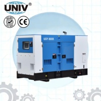 Generador Diésel Silencioso UNIVPOWER de 80kVA, Refrigerado por Agua, con ATS, para Pequeñas Fábricas y Uso Comercial