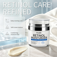 Crème de nuit anti-âge au rétinol avec acide hyaluronique, vitamine E et thé vert, hydratant anti-rides pour le visage, étiquette privée OEM, 50 ml