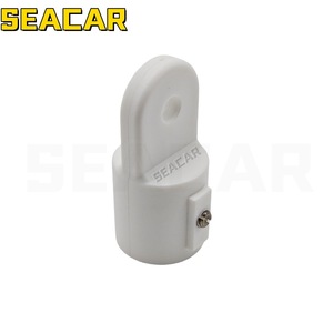 Capuchon supérieur Seacar 7/8 pouces en plastique blanc, quincaillerie marine pour la réparation de bâches de bateau - Product Image 4