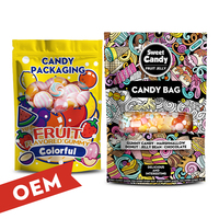 Sacs en aluminium à fermeture éclair de bonne qualité personnalisés pour l'emballage des aliments en mylar découpé à l'emporte-pièce Sac en aluminium pochette debout Doypack