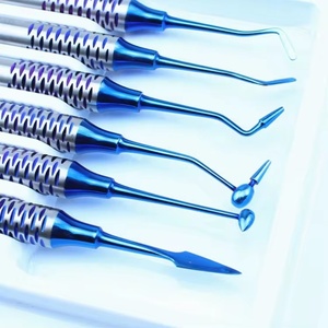 Dental Amalgam Filling Instrument Composite Shaper Carver Burnisher and Plugger Composite Filling Instruments <b>Kit</b> - Product Image 2