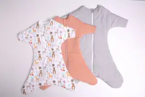 नया स्लीप जिपर मलमल तकनीक बच्चों के लिए अच्छी कीमत वाला बेबी सैक स्लीपिंग बैग
