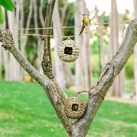 Suspendu Maison D'oiseau; Maisons D'oiseaux pour L'extérieur; Lot de 2 Hummingbird