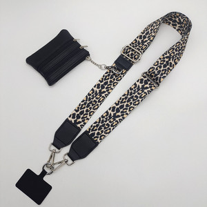 Rewin Thiết Kế Mới Bán Buôn Rộng Crossbody Vải Túi Ví Dây Đeo Với Dây Kéo Ví Có Thể Điều Chỉnh Clip Và Đi Dây Đeo Cho Điện Thoại - Product Image 6