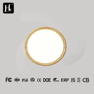 Ventilador de Techo LED Decorativo de 42 Pulgadas con Control Remoto, Cuerpo de Madera Maciza, Aspas Ocultas, Motor de Corriente Continua, Certificado CE ROHS EMC - Product Image 4