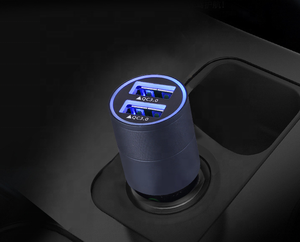 Venta caliente Air Vent Mounted 2 puertos USB 15W <span class=keywords><strong>Cargador</strong></span> de coche inalámbrico rápido con detección automática infrarroja para teléfono inteligente - Product Image 5