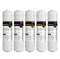 Kartrid Filter Air Alkali Sambung Cepat Gaya Korea 10-inci 1/4"