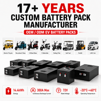 Baterai LiFePO4 Yauneidak Custom 72V 200Ah untuk Becak Listrik E Rickshaw Tuk Tuk Deep Cycle Grosir