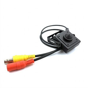 Hot Sales WDR 30*30mm Mini Square 1/2,8 "2MP CMOS 0,0001Lux AHD/TVI/CVI/CVBS 4 in1 Analoge Mikrokamera-Lochblende für Vitrine - Product Image 1