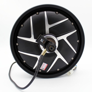 Moteur de moyeu sans balais haute performance 10 pouces 48V-72V 2000W certifié pour scooter et cyclomoteur YM-XF-102000 – Économie d'énergie - Product Image 3