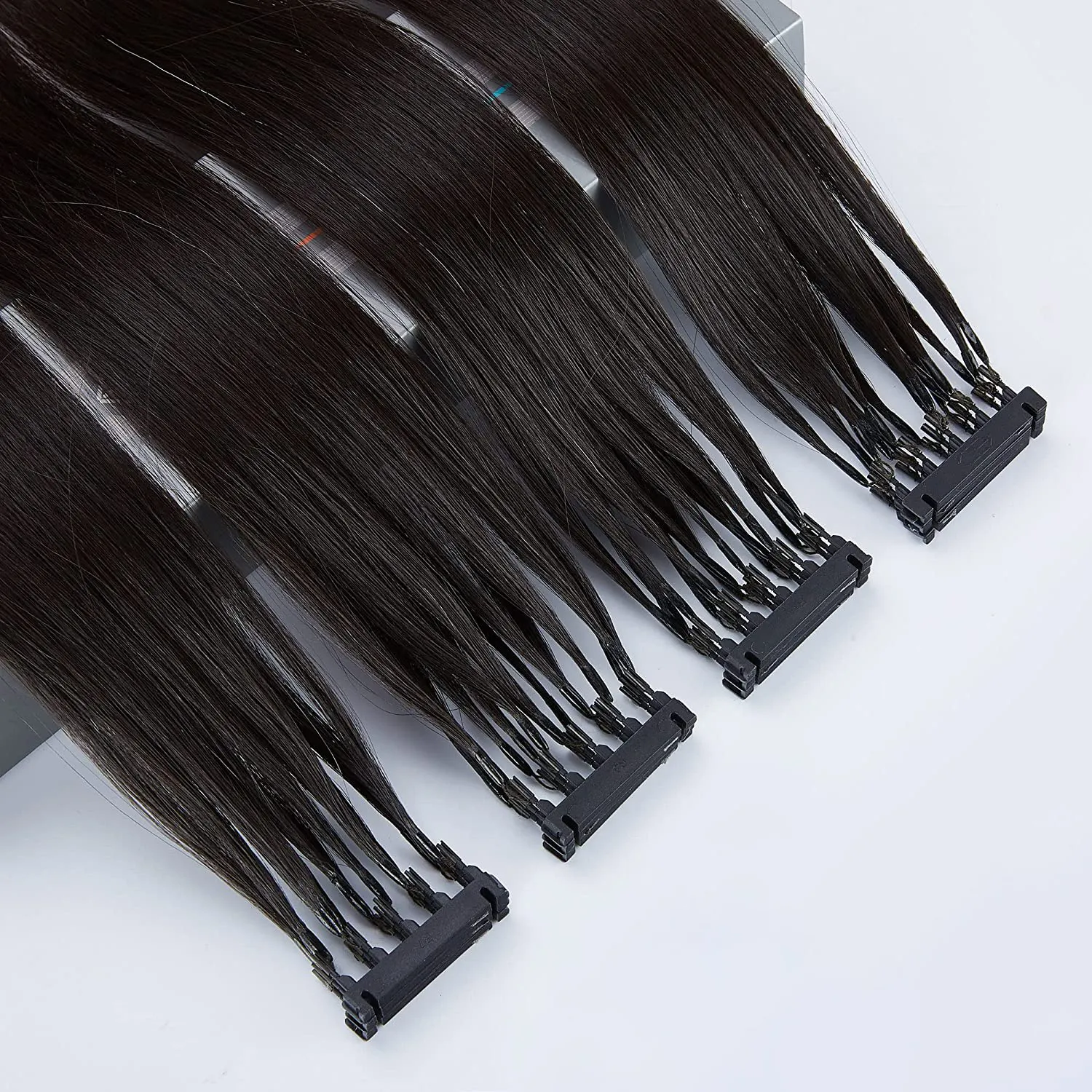 6d hair extensions machine Quad Weft mini tape in real human hair extensions