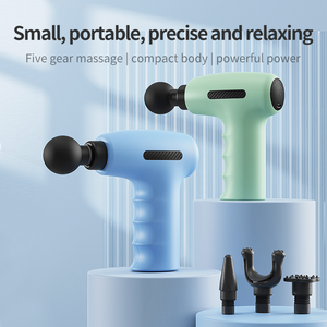 Benutzer definiertes Logo Mini-Massage pistole Schnur loses tiefes Muskelgewebe Elektronischer Puls-Handheld für Körper anwendungen - Product Image 6