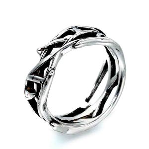Stainless Steel Open Cuff <b>Ring</b> Geometric Wave Design Adjustable Statement <b>Ring</b> Punk Jewelry Gold/<b>Black</b> Women <b>Men</b> Unisex - Product Image 3