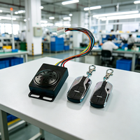 Alarma Antirrobo AFTFA KY-Main Unit para Carritos de Golf y Vehículos Eléctricos de Litio - Duradera y Portátil con Control Remoto de 150m