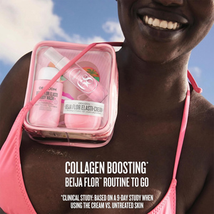 Ensemble de soins de la peau au collagène <span class=keywords><strong>Beija</strong></span> Flor avec logo personnalisé, gel douche Elasti, crème Elasti, brume parfumée, blanchissant et éclaircissant, ensemble de 3 pièces - Product Image 2