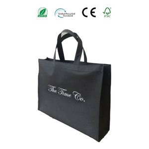 Sacs fourre-tout écologiques personnalisés en non-tissé laminé, durables et réutilisables, pour les courses, vente en gros - Product Image 4