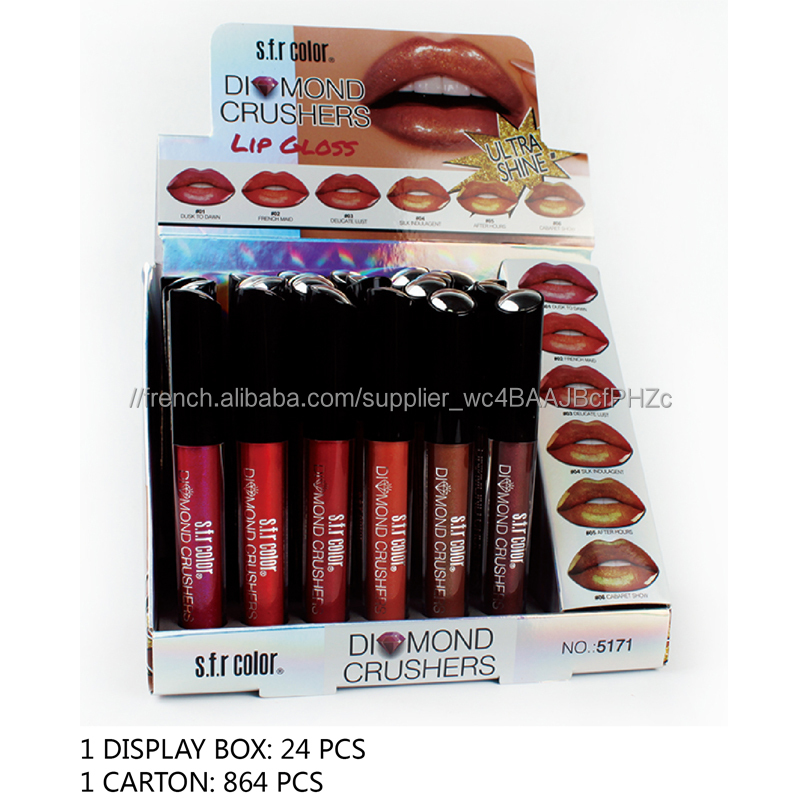 Quality goods wholesale customized lipgloss low moq private label brand Original