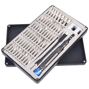 Weeks 64 In 1 Screwdriver Set Chrome Vanadium Steel Magnetic Bits For Watch Phone Repair Tool Kit - Product Image 5