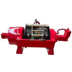 <span class=keywords><strong>Treuil</strong></span> <span class=keywords><strong>hydraulique</strong></span> de 44 000 lb (20 000 kg) avec câble en acier et crochet pour camions de récupération, remorques, dépanneuses et grues - Product Image 2