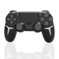 Control Inalámbrico para Juegos con Giroscopio de Seis Ejes, Doble Vibración y Turbo para PS4, PS5, PC, Android e iOS