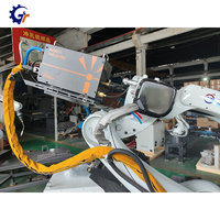 Robot industrial de 6 ejes de acero de soldadura robótica de vigas metálicas con controlador