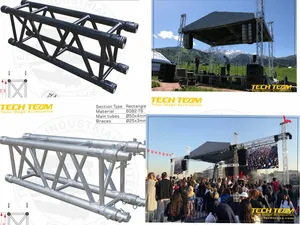 Truss Truss Truss TECHTEAM Concert Aluminum Stage Roof Truss For Sale