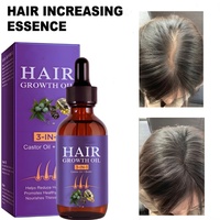 Sérum Traitant Concentré à l'Huile de Kératine Végétale 60ml pour la Repousse des Cheveux - Réparation, Hydratation et Croissance Capillaire pour Hommes et Femmes