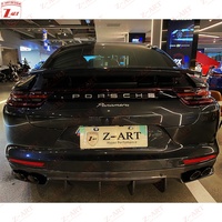 Z-ART GTS Carbon-Faser Aerokit für Porsche Panamera 971 2017-2022 Frontspoiler Seitenschweller Heckdiffusor Karosserie-Kit