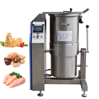 Multifunctionele industriële pasta-maakmachine, elektrische klopper, pulper en mixer voor fruitjam, gehakt, groentepuree