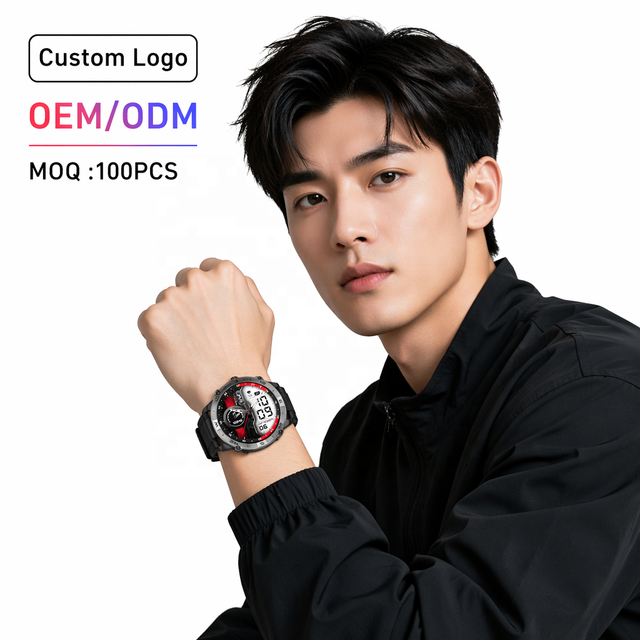 Sports Reloj Smartwatch BT Call IP68 Waterproof 1.43inch Amoled Screen Heart Rate Blood Oxygen Monitor HK08 Smart Watch for Men