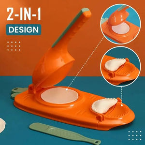 Máquina Manual 2 en 1 para Hacer Empanadas y Jiaozi, Molde Doméstico para Repostería, Accesorios de Cocina al por Mayor - Product Image 2