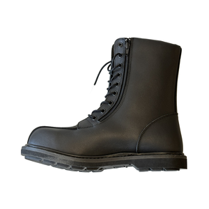 Stivali da lavoro di sicurezza allacciati da uomo di alta qualità in acciaio traspirante costruzione della punta in gomma resistente protettiva per la primavera autunno - Product Image 4