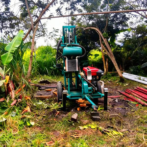 Comment forcer une puits d'eau à la pioche à faible coût / Meilleure machine de forage de puits d'eau pour l'irrigation des petites exploitations agricoles sur le marché Afrique Asie - Product Image 1
