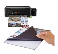 Feuille magnétique auto-adhésive en caoutchouc souple A4 avec prix bon marché Feuille magnétique de haute qualité Autocollant pour réfrigérateur faisant un aimant photo