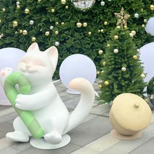 Large Fiberglass Cartoon Animals Manufacturers Customize Large Outdoor Sculptures Large Shopping Mall Outdoor Cartoon Sculpture - Product Image 2