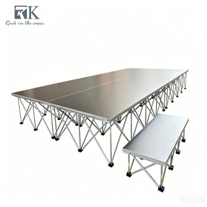 High Quality Portable Smart <b>Stage</b> with Aluminum Legs for Wedding Event Concert Fashion Show - Product Image 1