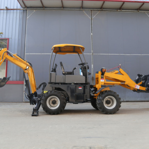 Pemuat depan tujuan ganda yang stabil dan tahan lama pemuat Backhoe yang indah dan praktis - Product Image 1