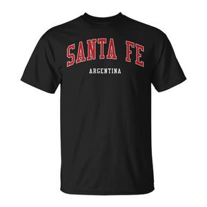 Camiseta estilo universitario Santa Fe Argentina, talla unisex para adultos, de primera calidad - Product Image 1