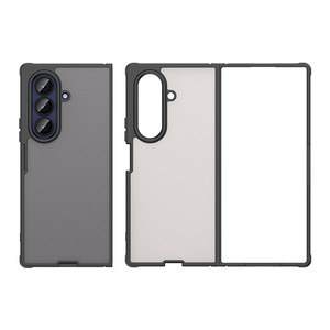 Matte Skin Cảm Giác Chống Sốc Trong Suốt <span class=keywords><strong>TPU</strong></span> PC Lai Cứng Acrylic Cover Quay Lại Trường Hợp Điện Thoại Cho Samsung Galaxy Z Gấp 7 - Product Image 6