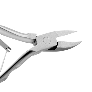 인체 공학적 웨이브 핸들 금속 더블 스프링 네일 니퍼 큐티클 커터 손가락 용 곡선 블레이드가있는 전문 매니큐어 도구 - Product Image 3