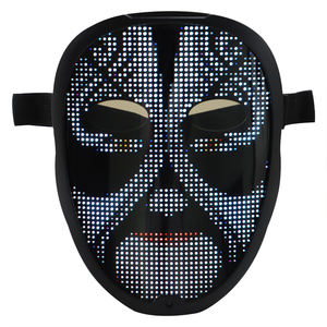 หน้ากากปาร์ตี้ LED ลาย 115 แบบ ขายดี ควบคุมผ่านแอพฯ หน้าจอสีเต็มรูปแบบ - Product Image 6