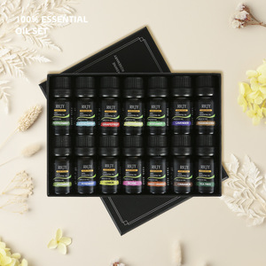 100% <span class=keywords><strong>difusor</strong></span> de masaje de aceite esencial de planta orgánica pura 10ml * 14 Uds conjunto de aceites esenciales de Aroma único de aromaterapia - Product Image 1