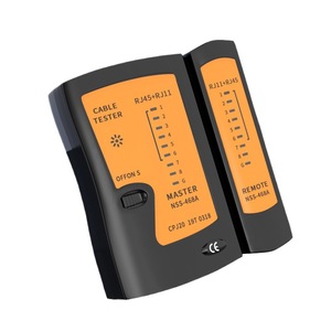 Comprobador de cables RJ45 RJ11 para redes y líneas telefónicas, detector de continuidad para cables Ethernet y teléfonicos con unidades remotas maestras - Product Image 2