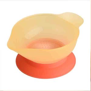 Bol d'<span class=keywords><strong>alimentation</strong></span> complémentaire pour bébé AIYUAN avec fonction de broyage, ventouse en forme de bec de canard, sans BPA, motif de dessin animé - Product Image 1